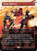Chain Lightning (2047) (SLD-2047)  - Secret Lair Drop (Borderless)
