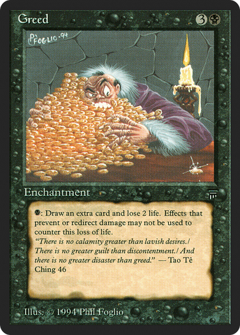 Greed (LEG-)  - Legends