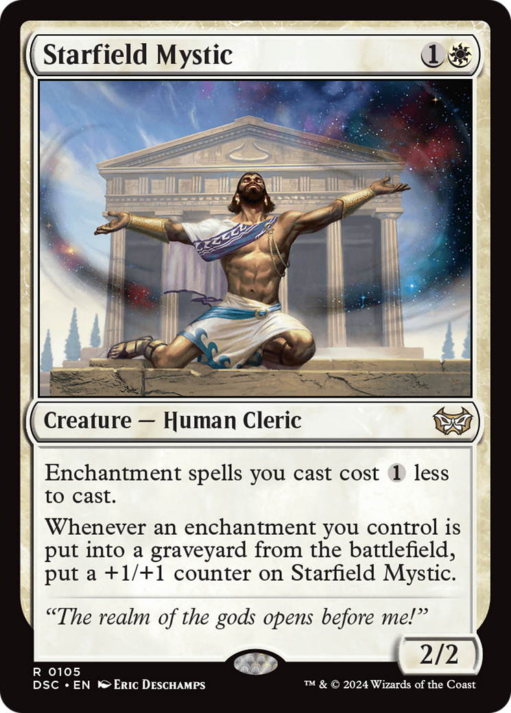 Starfield Mystic (DSC-105)  - Duskmourn: House of Horror Commander