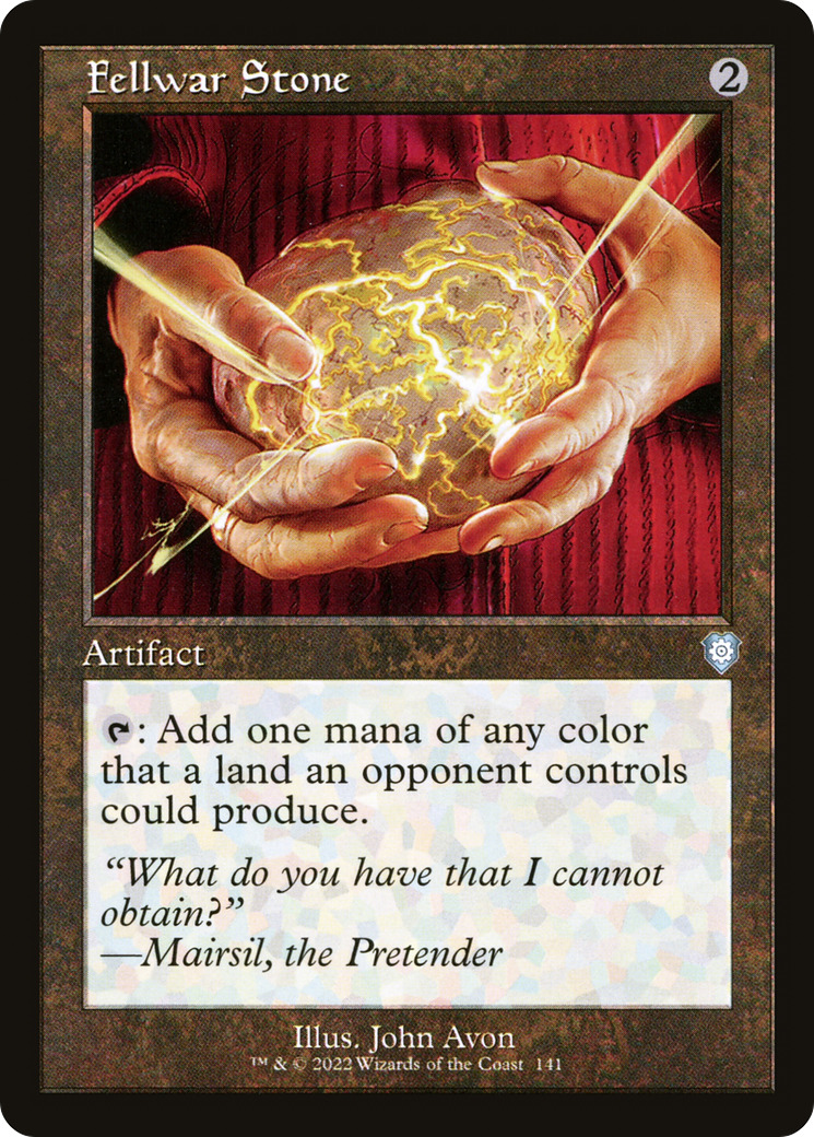 Fellwar Stone (Retro Frame) (BRC-141)  - The Brothers' War Commander