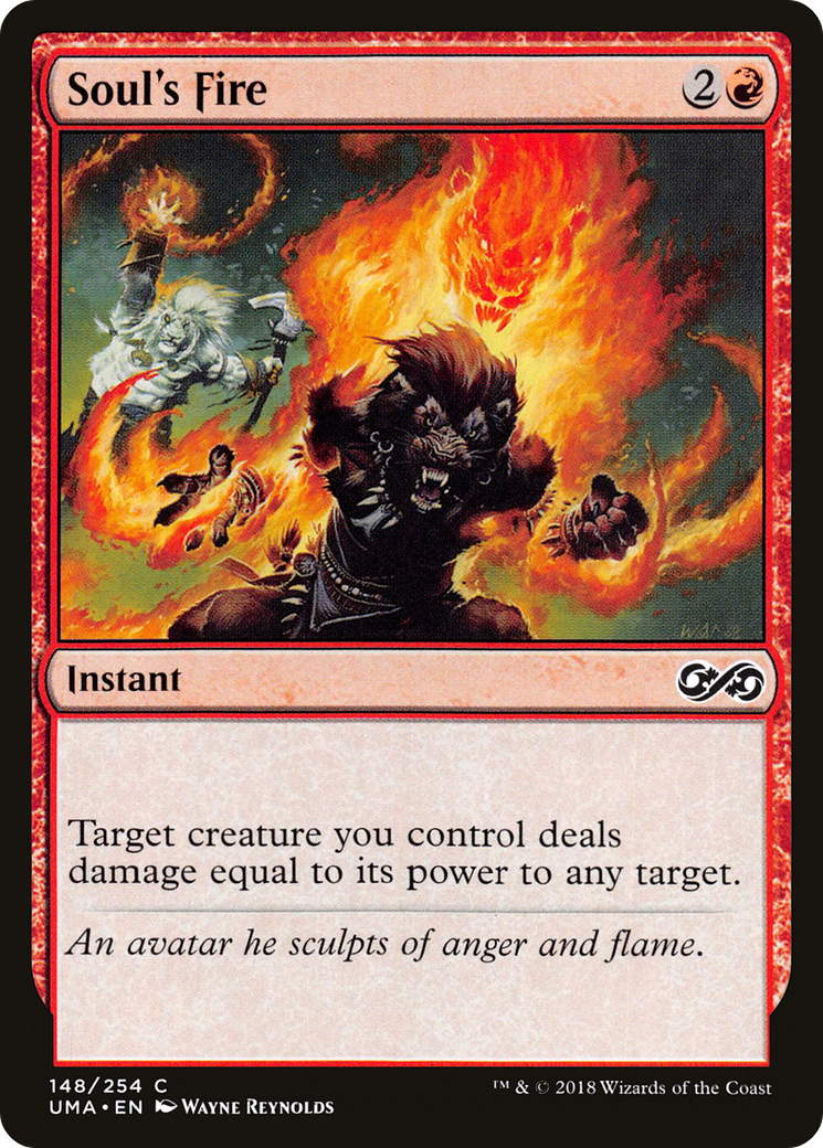 Soul's Fire (UMA-148)  Foil - Ultimate Masters