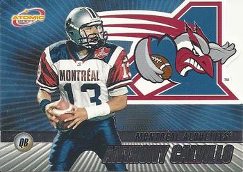 2003 Pacific Atomic CFL Canadian Football League Base Set of 100 Cards