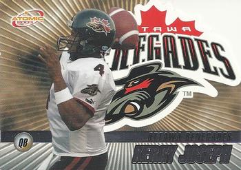 2003 Atomic CFL Ottawa Renegades Team Set of 10 Cards with Kerry Joseph Rookie Card