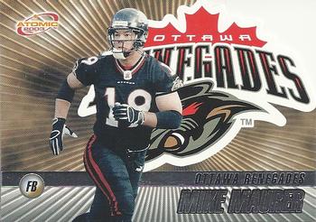 2003 Atomic CFL Ottawa Renegades Team Set of 10 Cards with Kerry Joseph Rookie Card