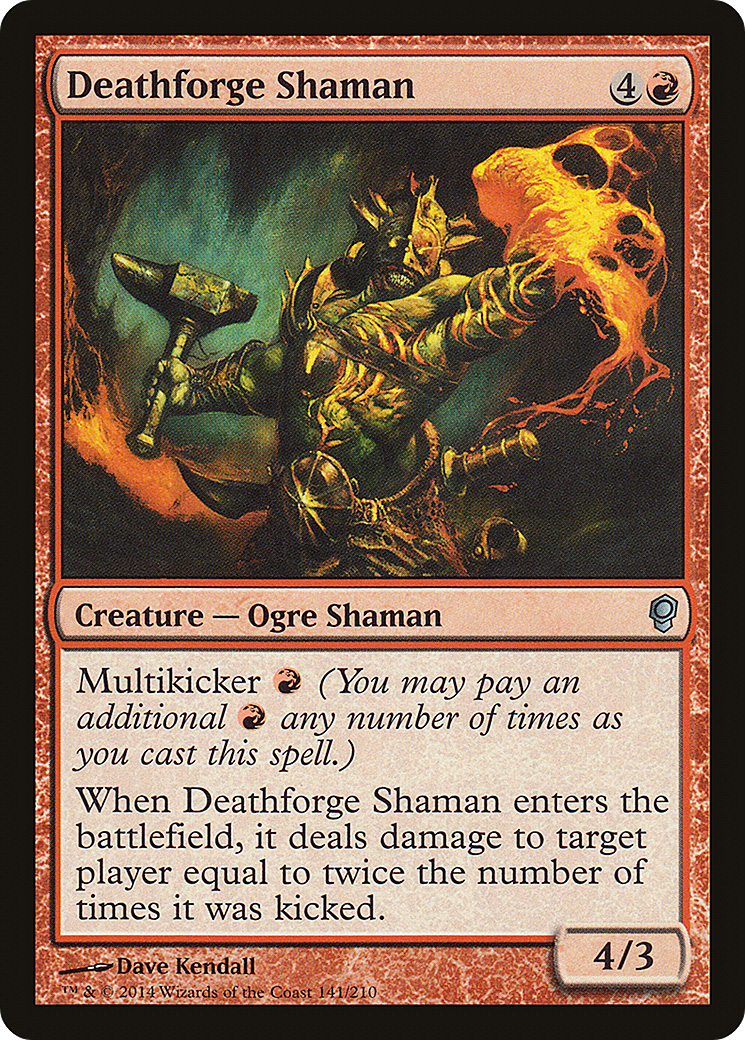 Deathforge Shaman (CNS-141)  Foil - Conspiracy