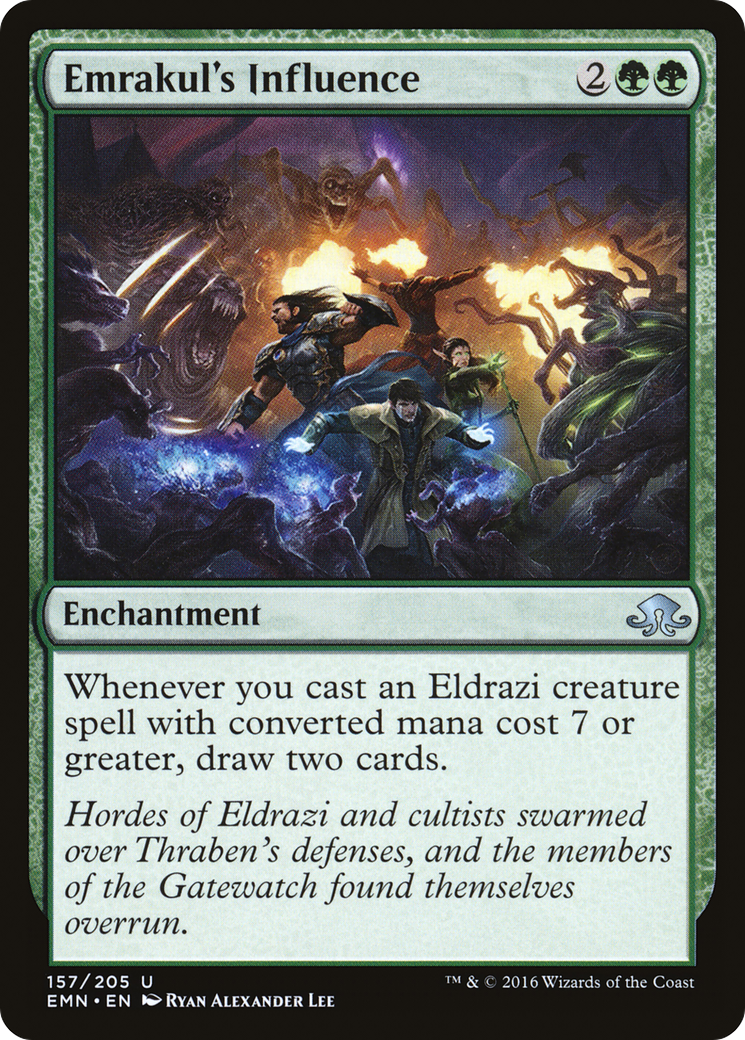 Emrakul's Influence (EMN-157)  - Eldritch Moon