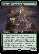 Intrepid Paleontologist (Extended Art) (LCI-381)  Foil - The Lost Caverns of Ixalan: (Extended Art)