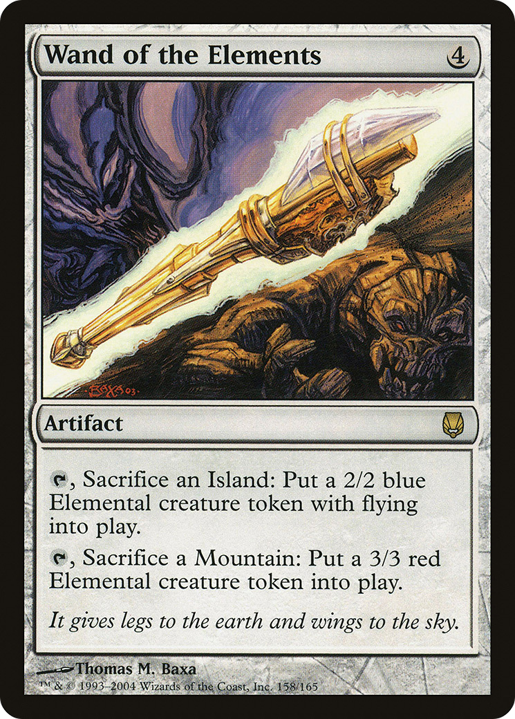 Wand of the Elements (DST-158)  Foil - Darksteel