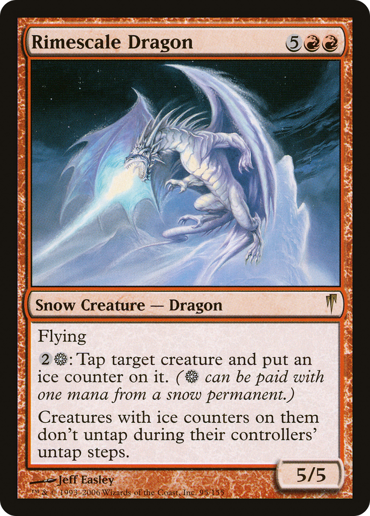 Rimescale Dragon (CSP-095)  Foil - Coldsnap