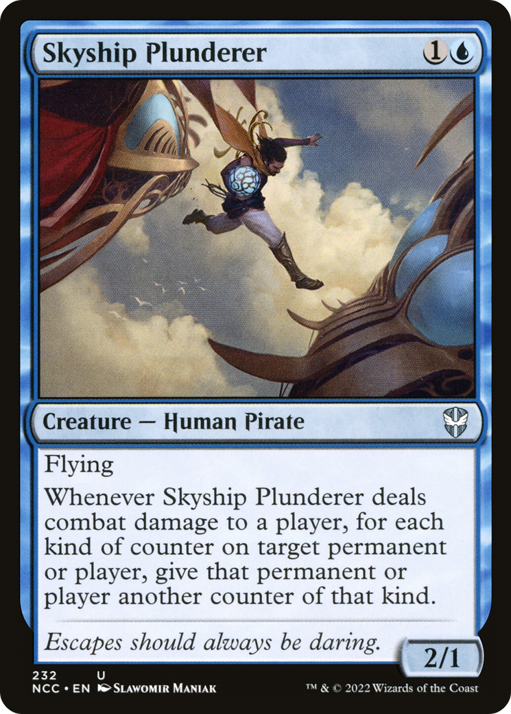 Skyship Plunderer (NCC-232)  - New Capenna Commander