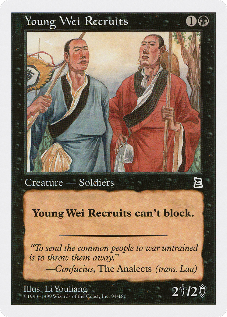 Young Wei Recruits (PTK-094)  - Portal Three Kingdoms