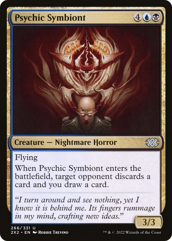 Psychic Symbiont (2X2-266)  - Double Masters 2022