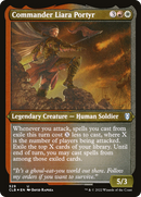 Commander Liara Portyr (CLB-529)  Etched Foil - Commander Legends: Battle for Baldur's Gate