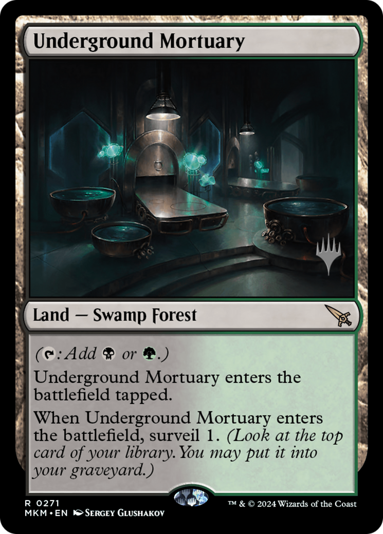 Underground Mortuary (PPMKM-271)  - Murders at Karlov Manor Promos