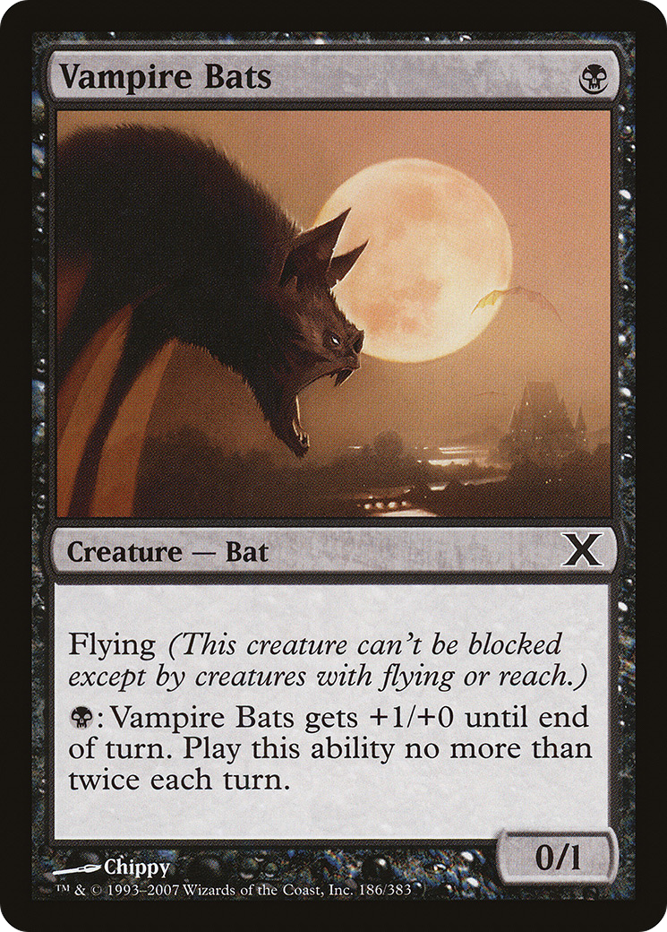 Vampire Bats (10E-186)  - Tenth Edition