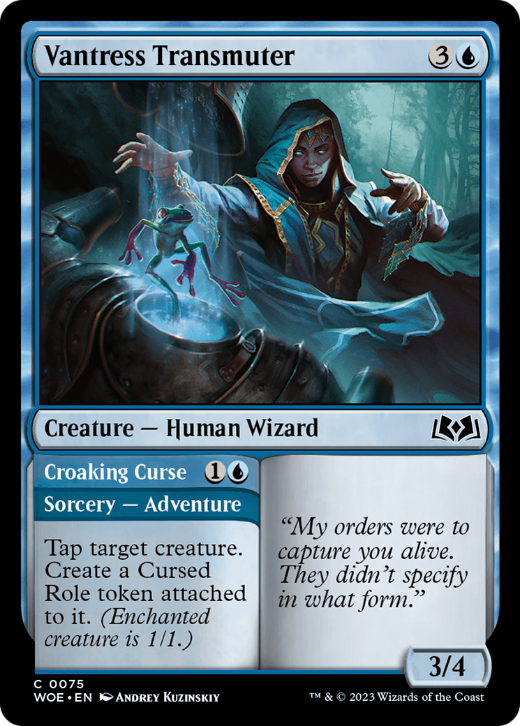 Vantress Transmuter (WOE-075)  - Wilds of Eldraine
