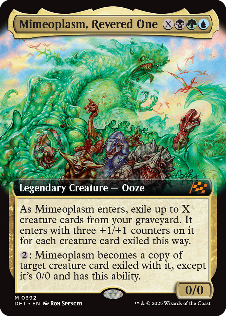 Mimeoplasm, Revered One (Extended Art) (DFT-392)  - Aetherdrift: (Extended Art)