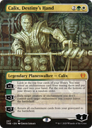 Calix, Destiny's Hand (Borderless) (THB-257)  Foil - Theros Beyond Death