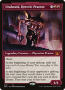 Urabrask, Heretic Praetor (Showcase) (SNC-346) - Streets of New Capenna: (Showcase) Foil