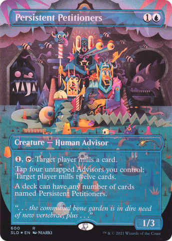 Persistent Petitioners (600) (SLD-600)  Foil - Secret Lair Drop (Borderless)