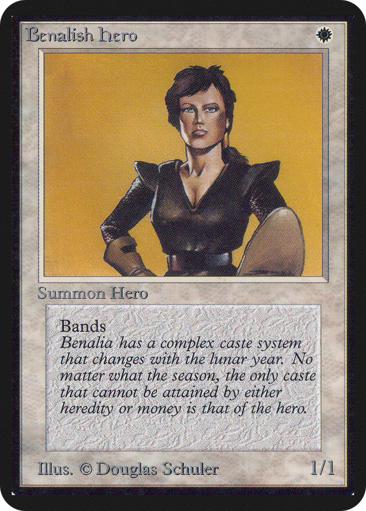 Benalish Hero (LEA-)  - Limited Edition Alpha