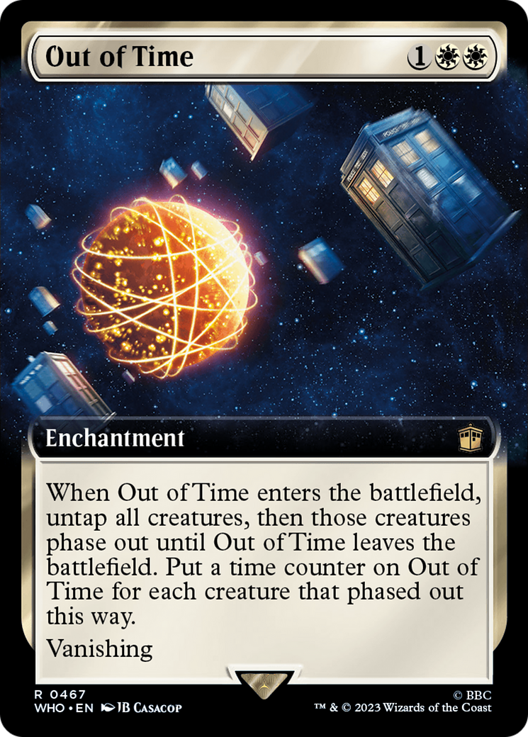 Out of Time (Extended Art) (WHO-467)  - Doctor Who: (Extended Art)