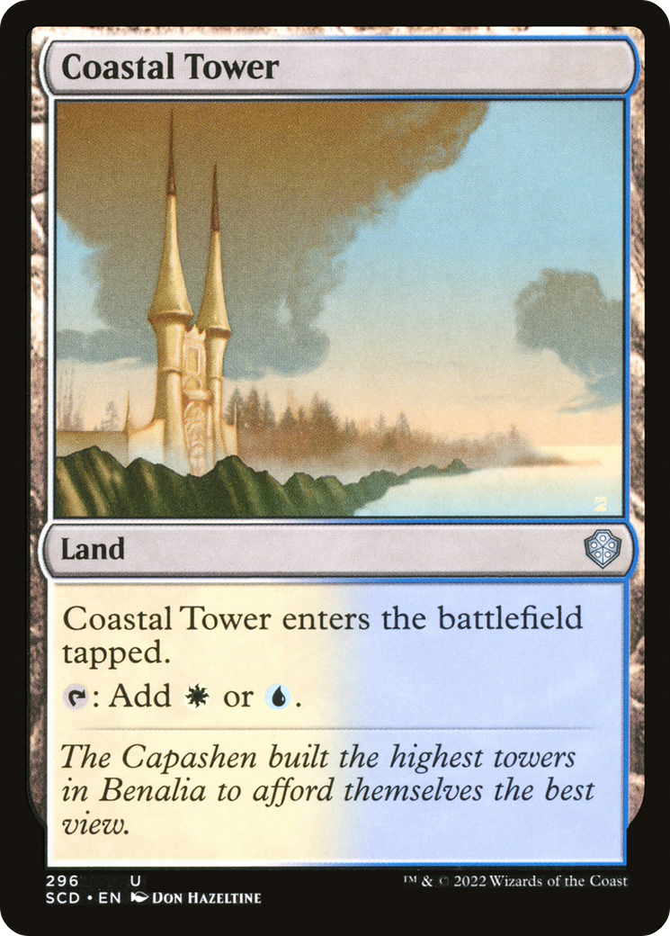 Coastal Tower (SCD-296)  - Starter Commander Decks