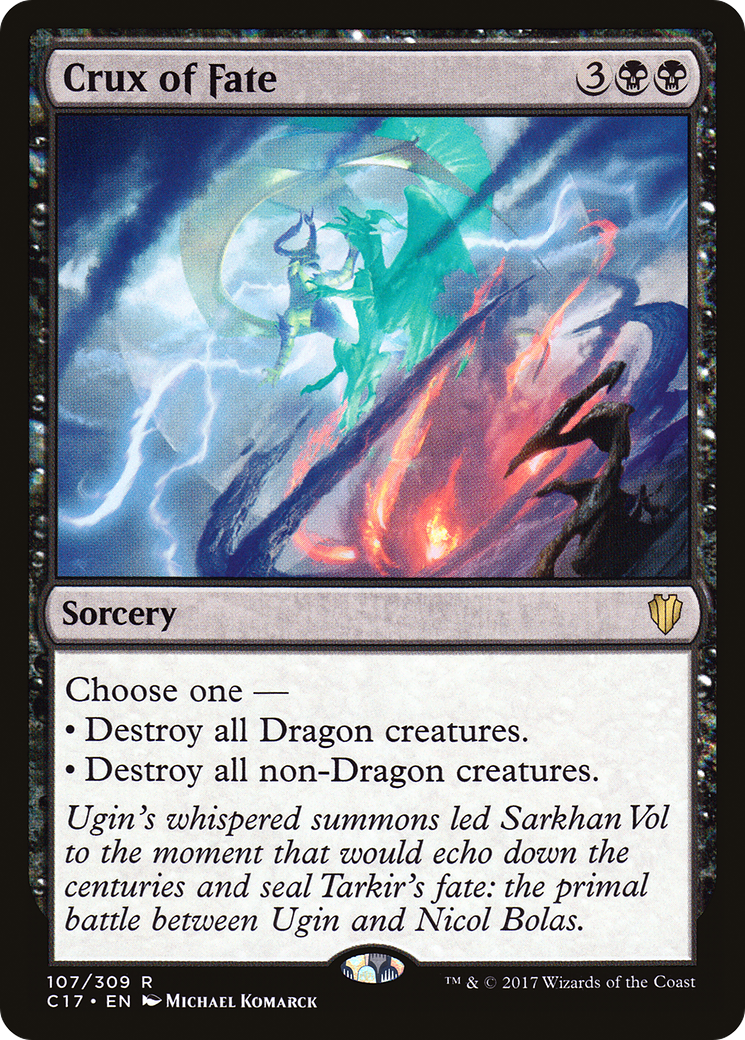 Crux of Fate (C17-107)  - Commander 2017