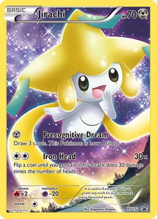 Jirachi XY112  - Holofoil XY Promos - Promo