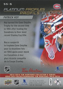 2015-16 Tim Hortons Platinum Profiles