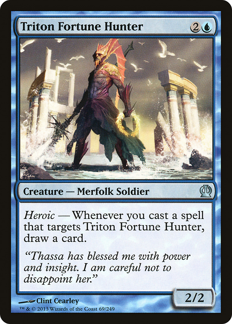 Triton Fortune Hunter (THS-069)  - Theros
