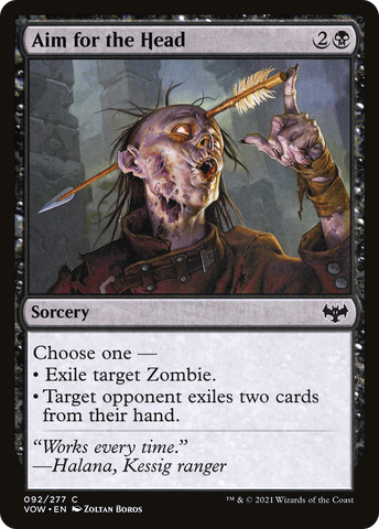 Aim for the Head (VOW-092)  - Innistrad: Crimson Vow