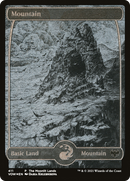 Mountain (VOW-411)  Etched Foil - Innistrad: Crimson Vow