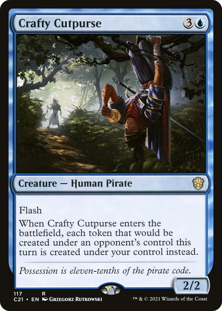Crafty Cutpurse (C21-117)  - Commander 2021