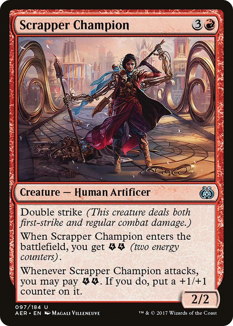 Scrapper Champion (AER-097)  Foil - Aether Revolt