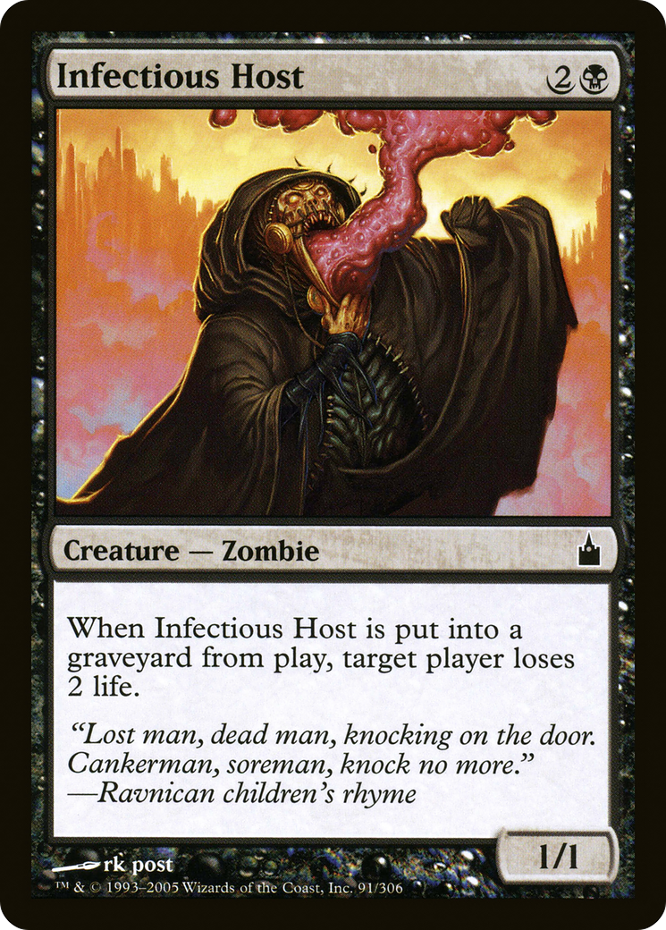 Infectious Host (RAV-091)  Foil - Ravnica: City of Guilds