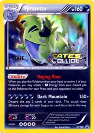 Tyranitar XY130  - Holofoil XY Promos - Promo