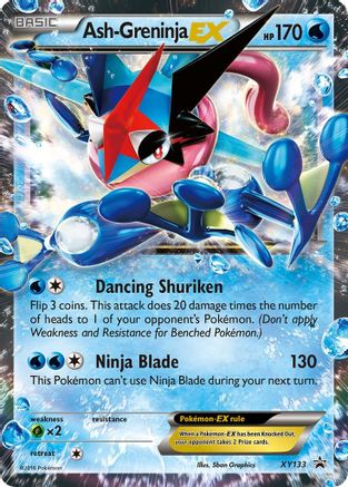Ash-Greninja XY133  - Holofoil XY Promos - Promo