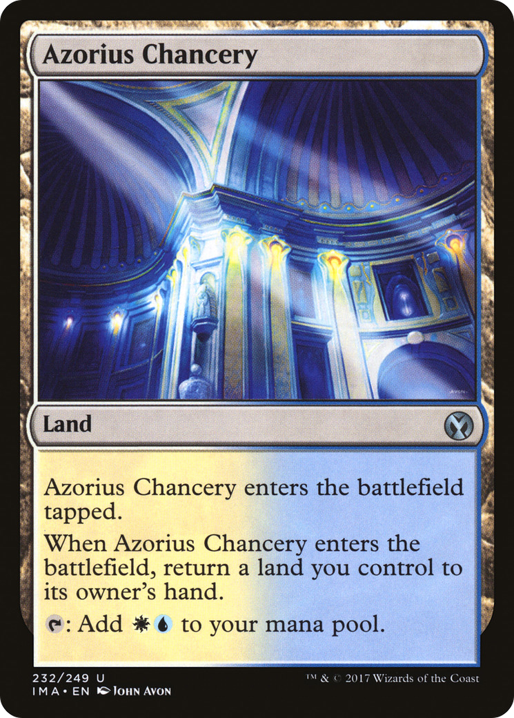 Azorius Chancery (IMA-232)  Foil - Iconic Masters