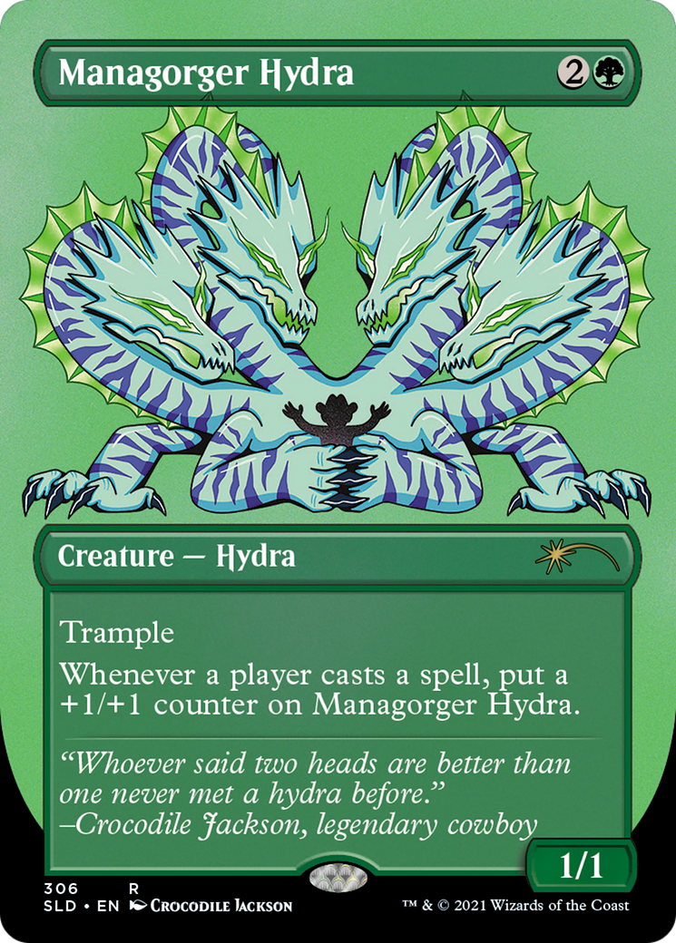 Managorger Hydra (SLD-306)  - Secret Lair Drop (Borderless)