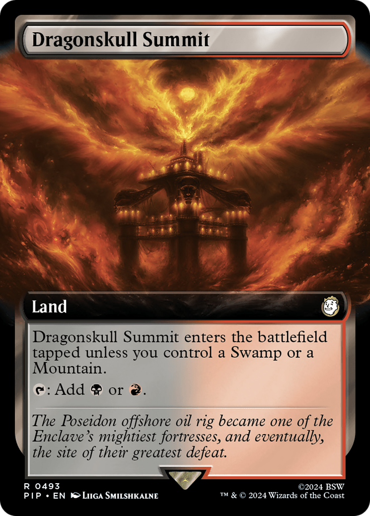 Dragonskull Summit (Extended Art) (PIP-493)  Foil - Fallout: (Extended Art)