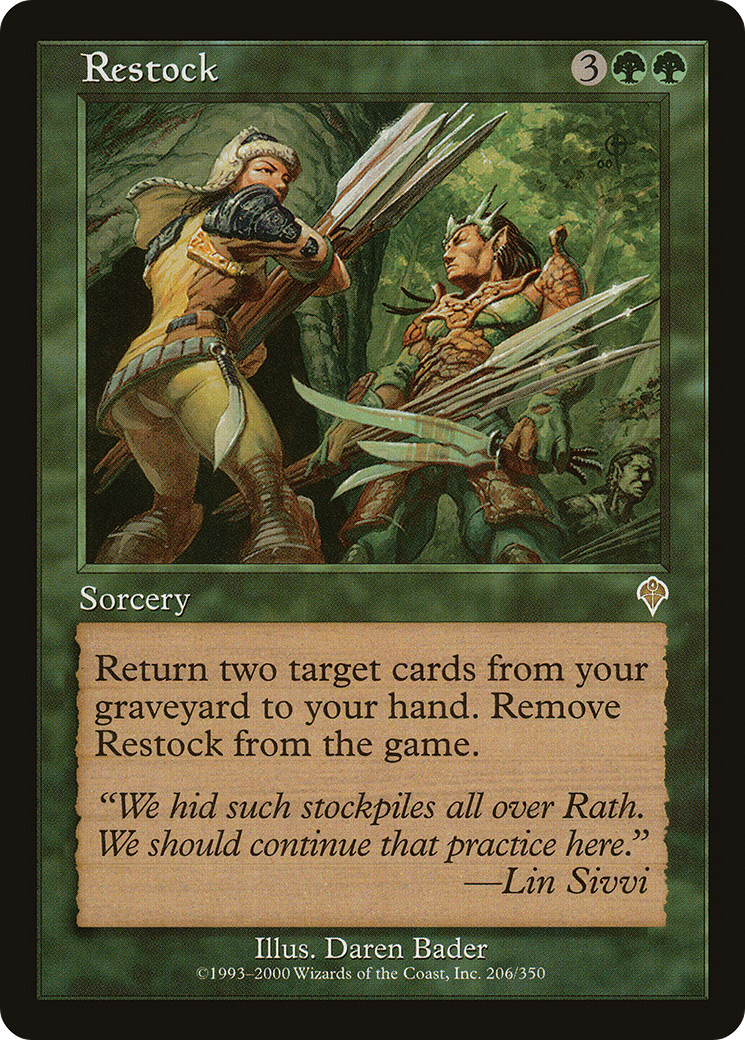 Restock (INV-206)  Foil - Invasion
