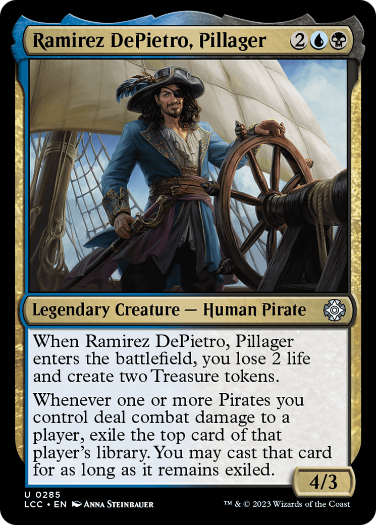 Ramirez DePietro, Pillager (LCC-285)  - The Lost Caverns of Ixalan Commander