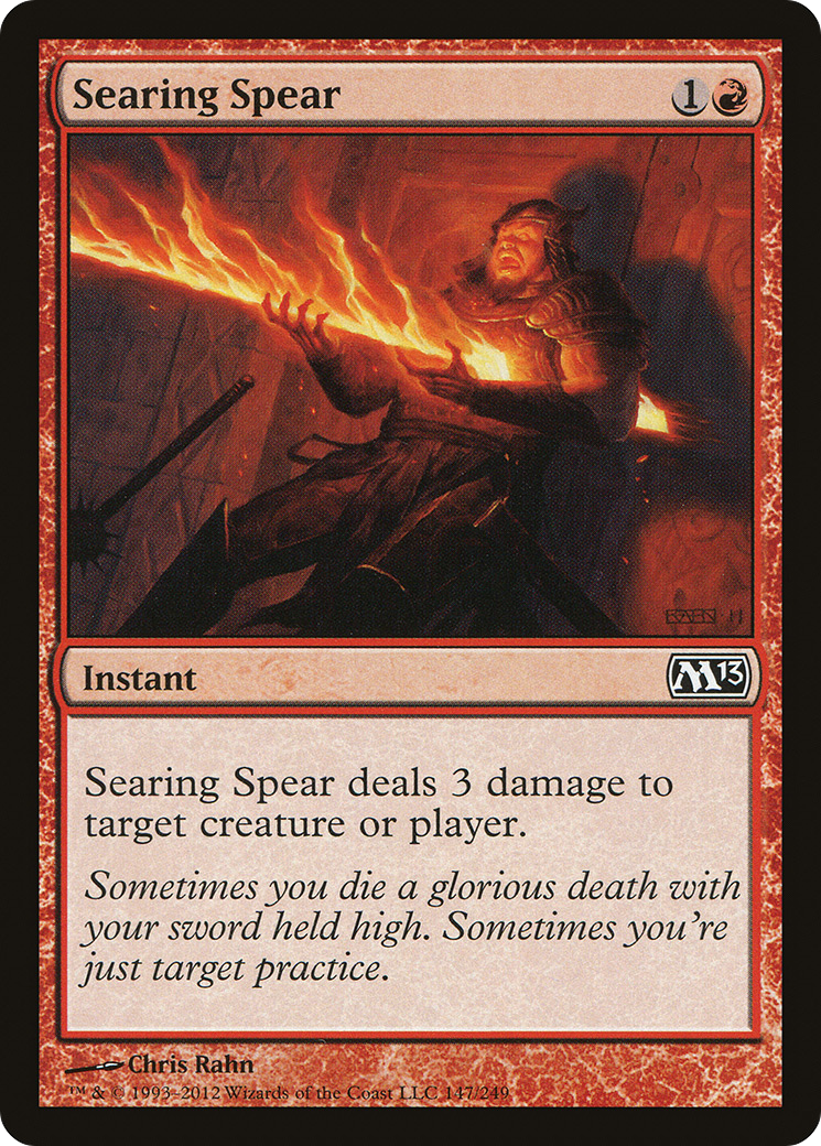 Searing Spear (M13-147)  - Magic 2013