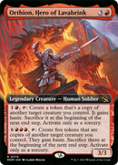 Orthion, Hero of Lavabrink (Extended Art) (MOM-379)  - March of the Machine: (Extended Art)