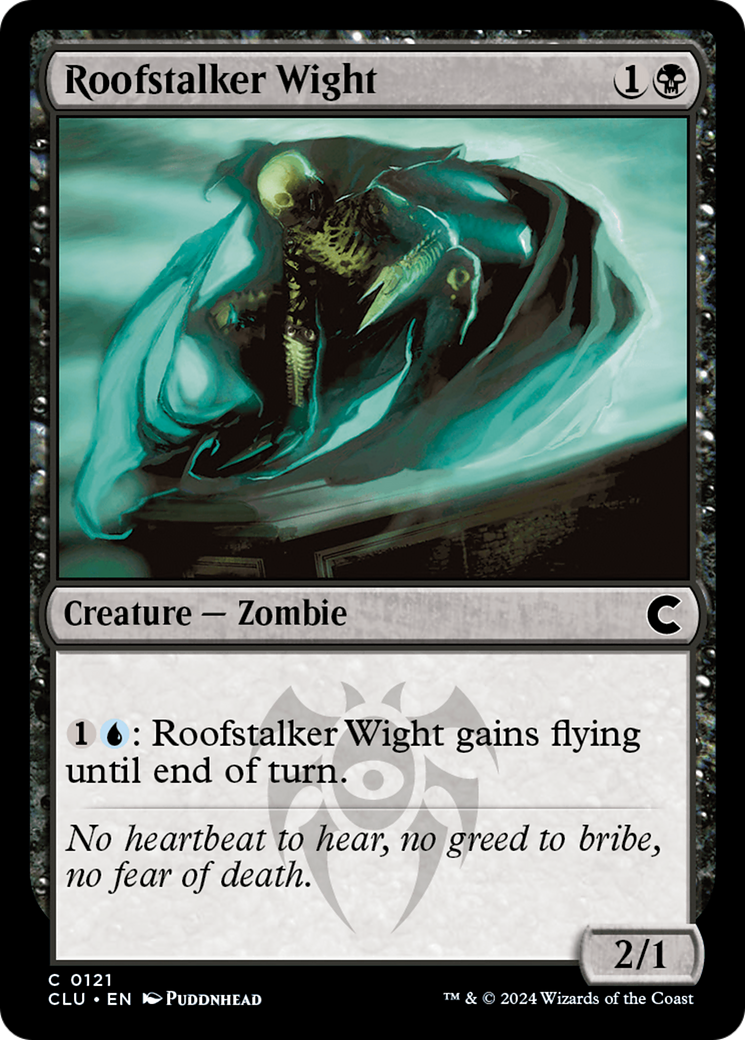 Roofstalker Wight (CLU-121)  - Ravnica: Clue Edition