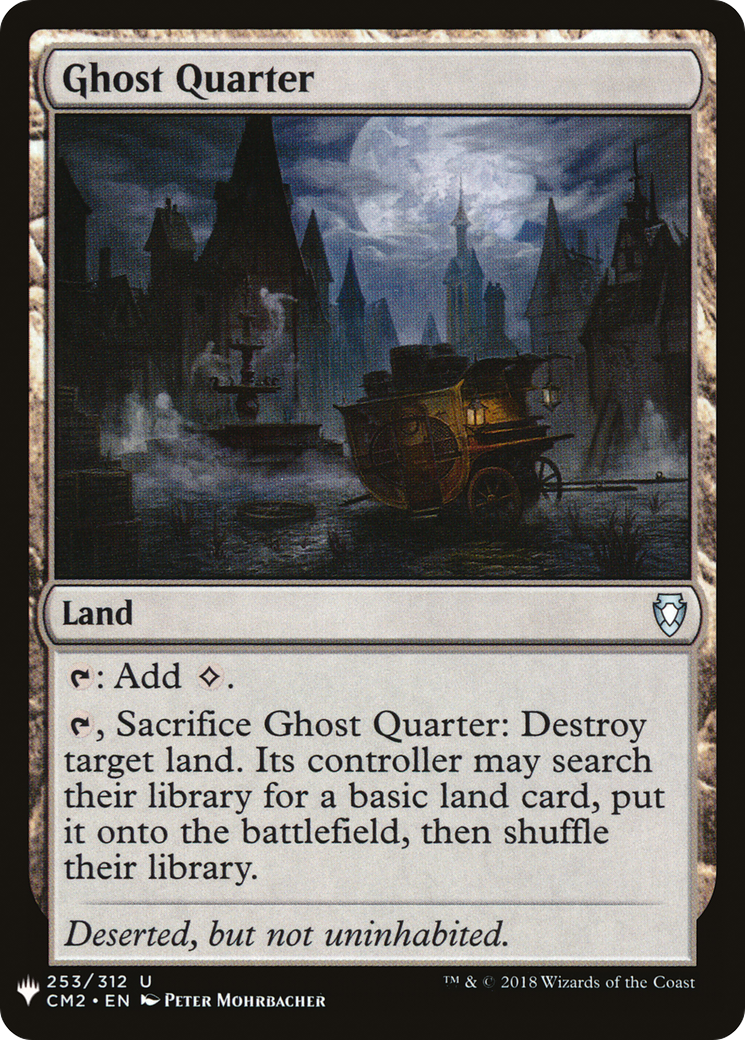 Ghost Quarter (CM2) (LIST-253)  - The List