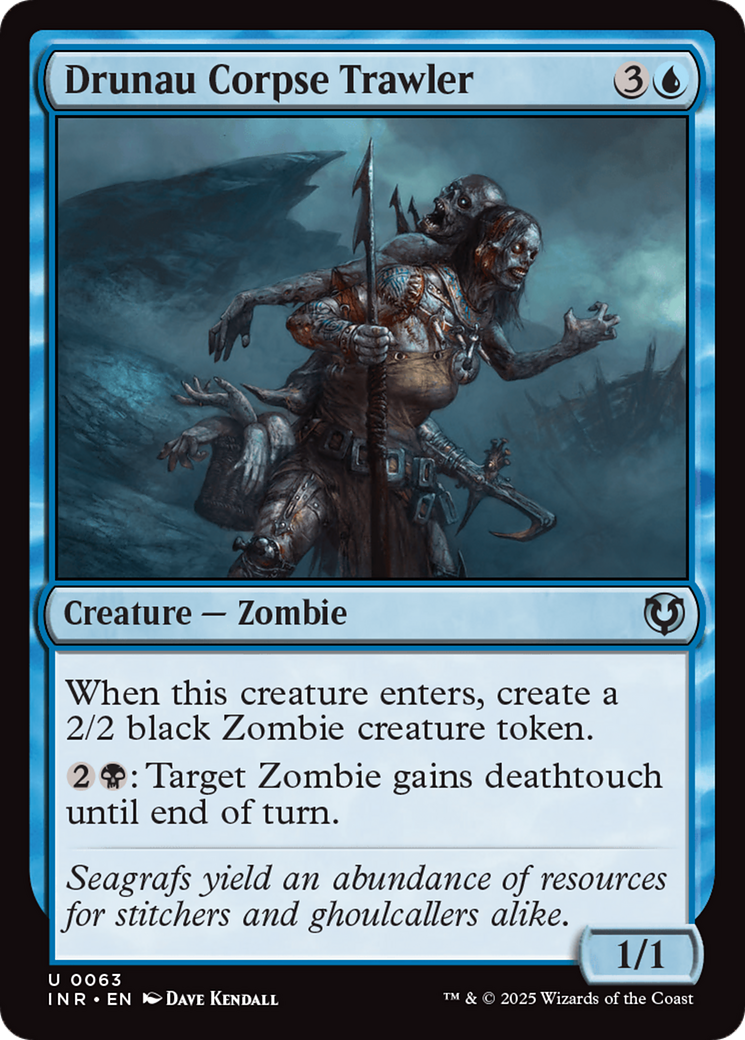 Drunau Corpse Trawler (INR-063)  Foil - Innistrad Remastered