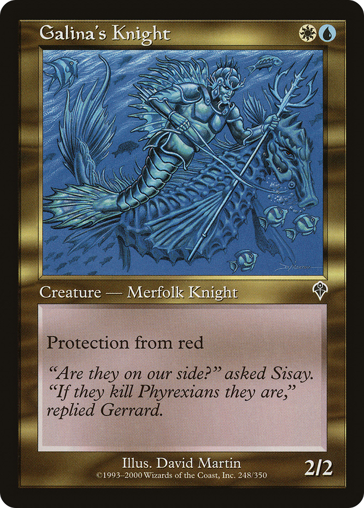 Galina's Knight (INV-248)  - Invasion