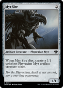 Myr Sire (CMM-400)  - Commander Masters